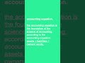 accounting 101 | accounting equation #learn #accounting #mba