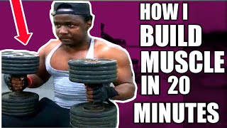 How To Build Muscle in 20 minutes | Chest workout, October 2020 KENYA