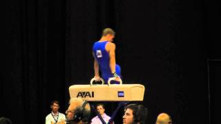 Steven Legendre -- Pommel Horse -- 2012 Visa Championships -- Sr. Men -- Day 2