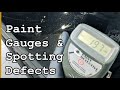 Paint Depth Gauges &  Examining panel repairs .. Landrover Discovery 5