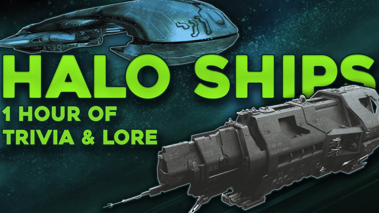 Space Ships Throughout the Halo Games