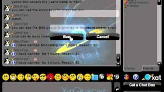 Xat Glitch Tutorial: Mass Ban glitch