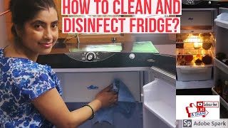 How to Deep Clean Your Fridge or Refrigerator | Fridge Cleaning Hacks 2020