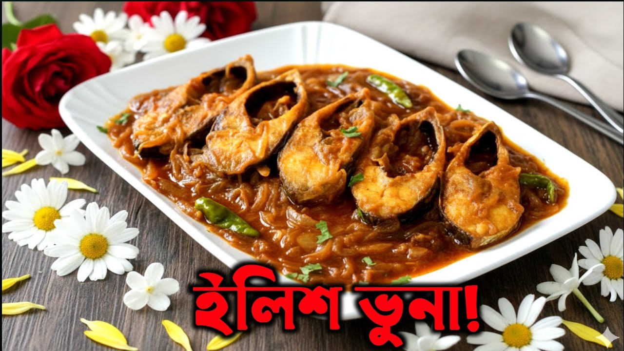 🐬ইলিশ মাছ ভুনা রেসিপি😍সহজ ভাবে রান্না, সবাই প্রশংসা করবে নিশ্চিত😊Fried Hilsa Recipe. cooking reip.