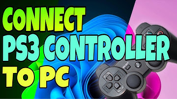 How to Connect a PS3 Controller to PC (Windows 10/11 Wired/Wirelessly) - 2021