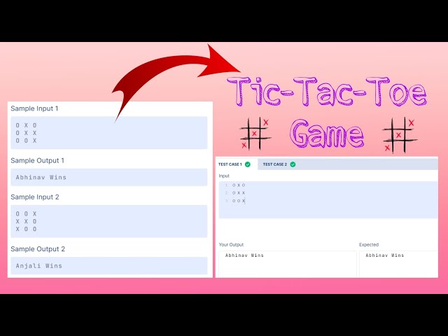 Solved The term project Tic-Tac-Toe will be Tic-Tac-Toe 2.0