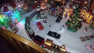 My Holiday Time Wal-Mart Christmas Village Display 2019