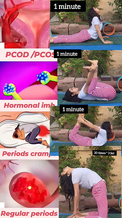 🌺3 Powerful Yoga Asanas  -Women’s Health Issues🧘‍♀️   #WeightLossYoga #BellyFatBurn #YogaForWomen