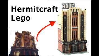 Lego Modular Department Store MOC [Inspired by Hermitcraft Season 7 Aque Town]