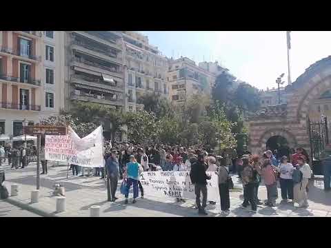 Θεσσαλονίκη: Πλήθος κόσμου στις προσυγκεντρώσεις