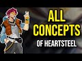 All Concepts of Heartsteel Skins &amp; Easter Eggs | League of Legends