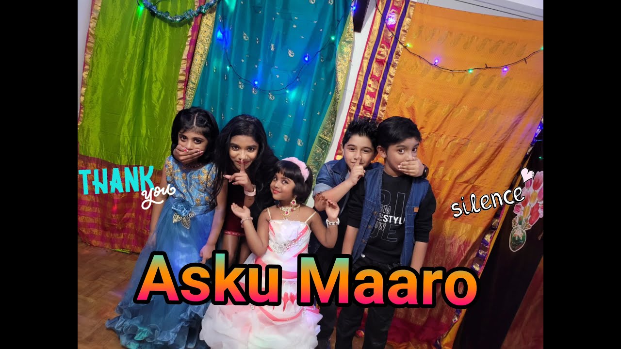 Asku Maaro song coverdance  Kavin Teju Ashwini  Dharan Kumar  K Sivaangi  Dongli Jumbo  Sandy