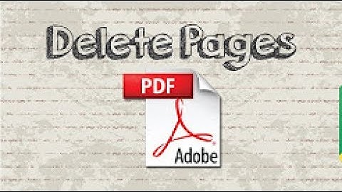 How to delete pages from PDF file Online [Bangla]