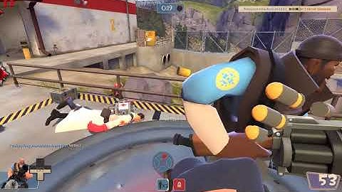 Team Fortress 2 playing with ps4 controller
