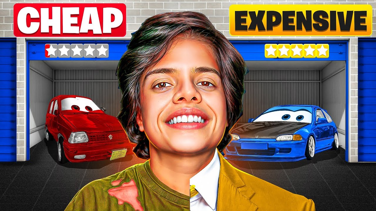 My Crazy Sports Car !! 😱 | Cheap vs Expensive Car Modifications 🏎️