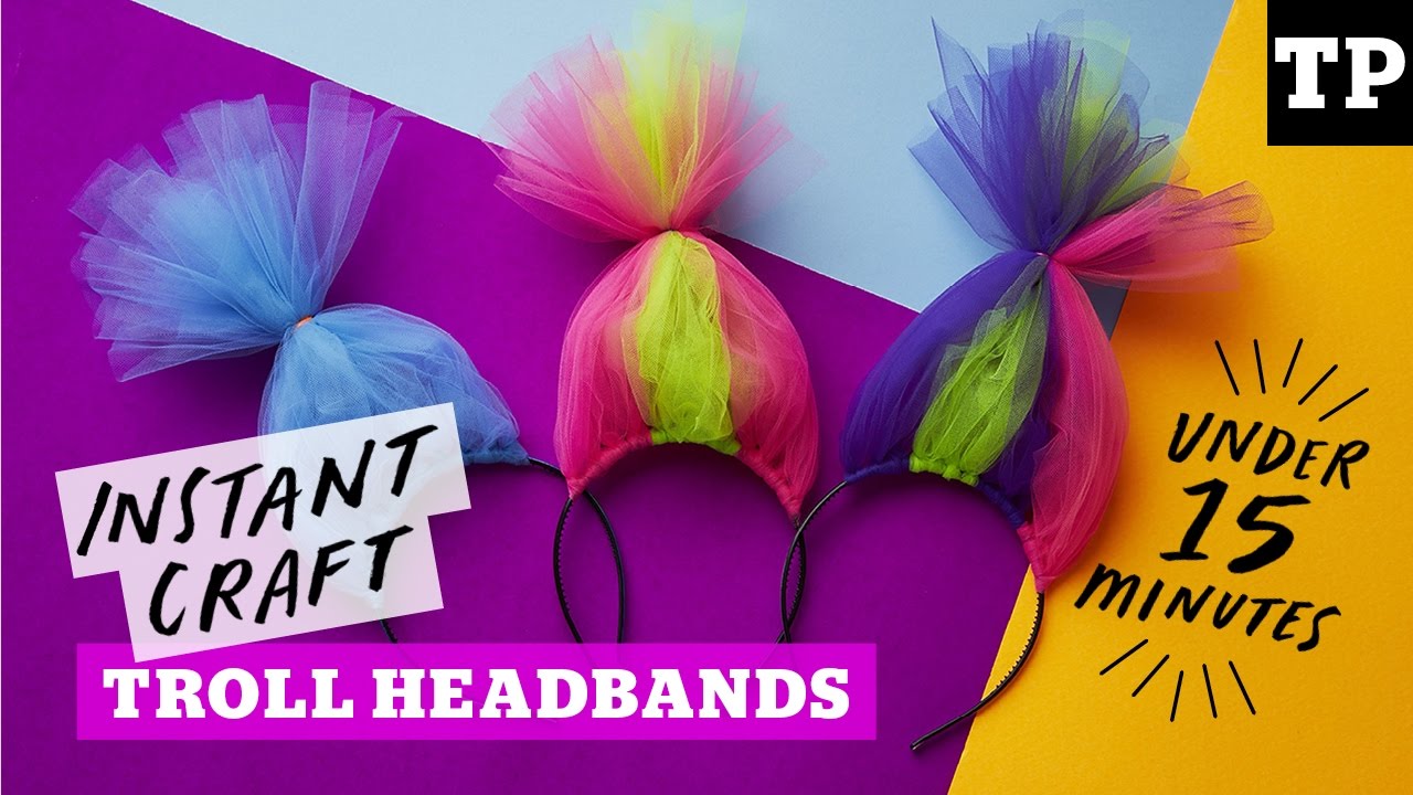 How to make a troll headband