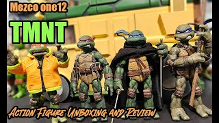 Overhyped?Mezco TMNT Unboxing Review #actionfigures #actionfigurereview #tmnt #acba #toyunboxing