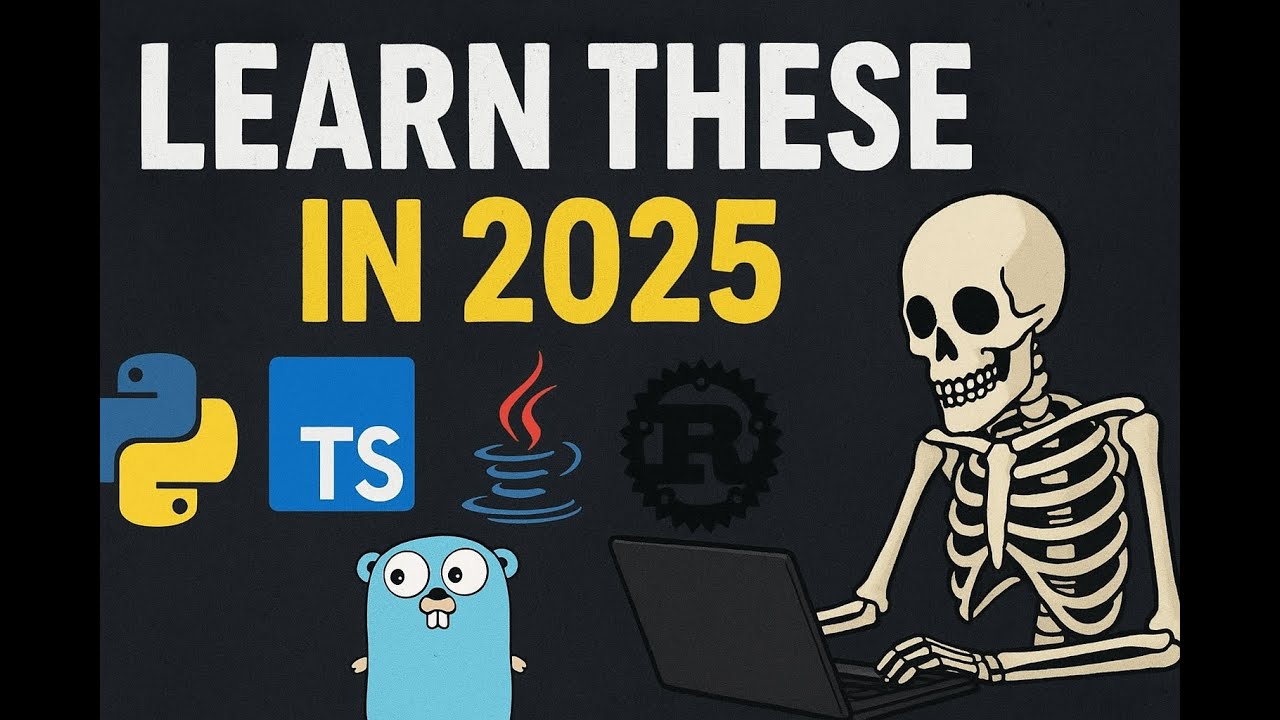 Top 5 Programming Languages to Learn in 2025 - YouTube
