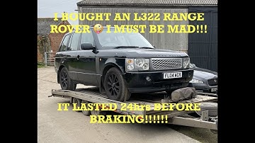 Ive bought an L322 Range Rover! I must be MAD! 24hrs Before Problems 🤬 Electric Steering Column Fix!