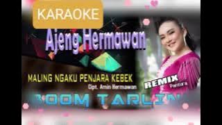 MALING NGAKU PENJARA KEBEK KARAOKE VOC:AJENG HERMAWAN