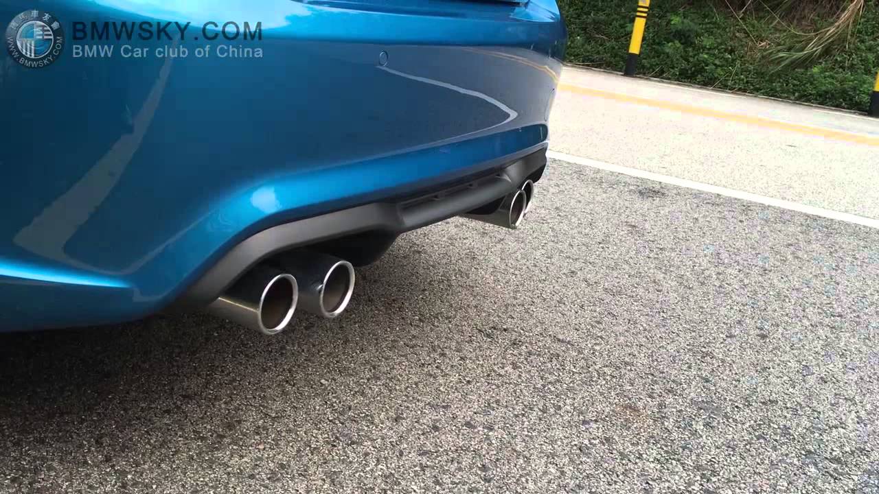 M2 vs M4 exhaust sound comparison
