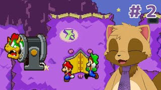 【マリオ&ルイージRPG #2】緑のヒゲに容赦がないRPGと狸の懐ゲー会【ウィルたぬきの日常】
