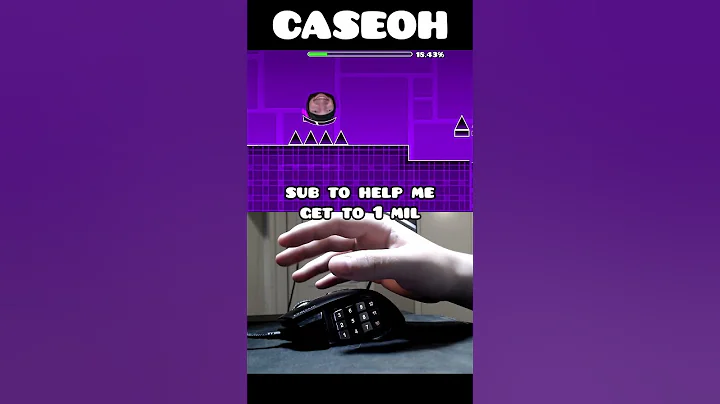 Geometry Dash but I'm CASEOH! 😂
