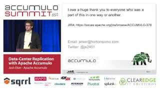 Data-Center Replication with Apache Accumulo - Josh Elser