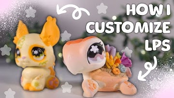 the SECRET to customizing lps | littlest pet shop custom