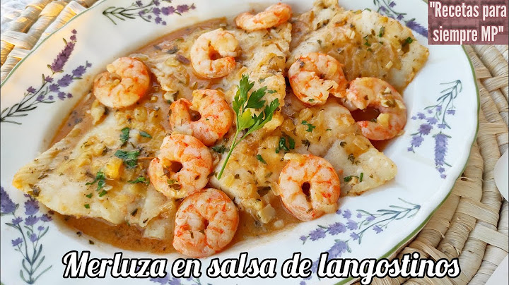 Merluza en Salsa de Langostinos, Fácil y Muy Jugosa