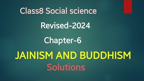 #8th#social science #unit6#Jainism and Buddhism #solutions @yourclassyourfuture3067