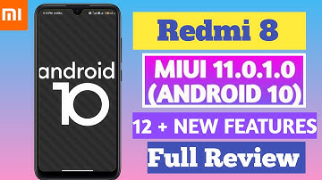 Redmi 8 Android 10 Update MIUI 11.0.1.0 Update Full Review | 12+ New Features | Redmi 8 Android 10