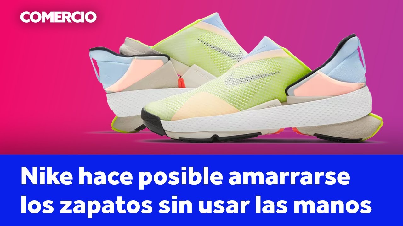 Nike hace posible amarrarse los zapatos sin usar las manos - YouTube