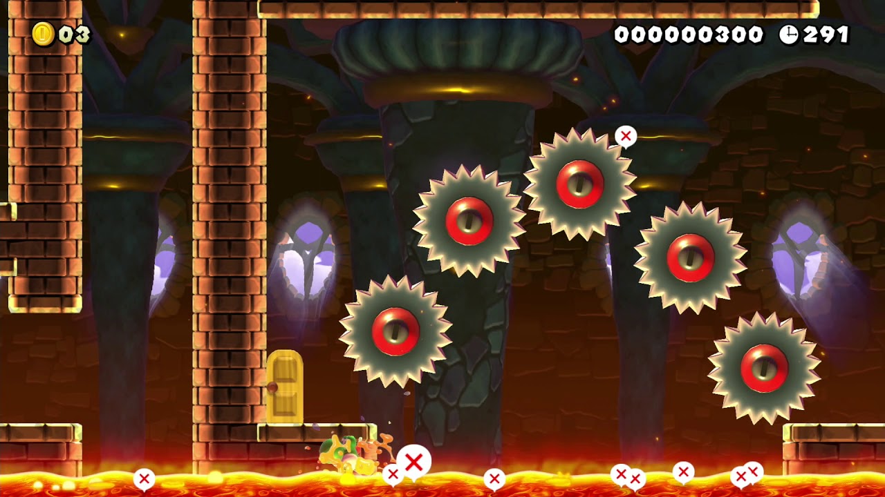 Arid Desert Castle by RancidX21 🍄 Super Mario Maker 2 😶 No Commentary　⚿abu