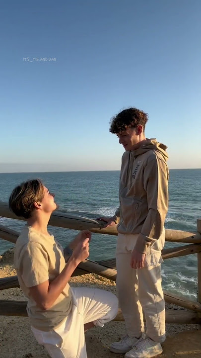 that's so sweet but wrong hand tho 🥰 #proposal #gaycouple #bl #lgbtq
