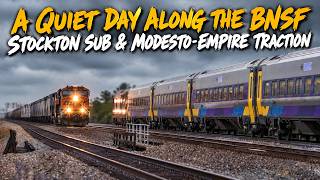 A Quiet Day Along the BNSF Stockton Sub & Modesto-Empire Traction