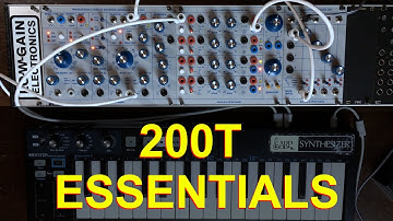 Buchla & Tiptop Audio 200t Essential System