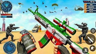 FPS Robot Shooter Strike Anti-Terrorist Shooting🚁🪂 New #2026​ Update  Android GamePlay #games screenshot 4