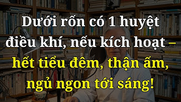 NGƯỜI CAO TUỔI: TIỂU ĐÊM 3–5 LẦN, MẤT NGỦ LIÊN TỤC? BẤM HUYỆT NÀY 5 GIÂY – NGỦ MỘT MẠCH ĐẾN SÁNG