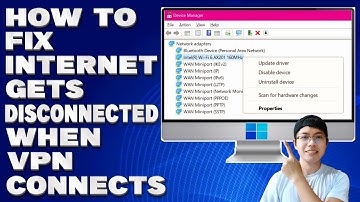 How To Fix Internet Gets Disconnected When VPN connects [Solution]