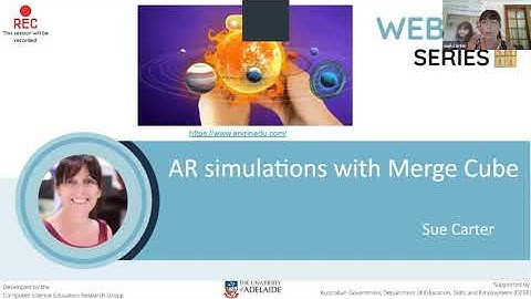 Augmented Reality (AR) Simulations with Merge Cubes