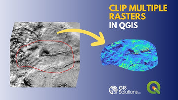 Clip Multiple Raster Datasets in QGIS