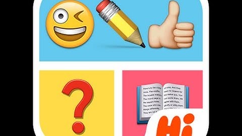 Hi Guess the Emoji - Level 9 Answers
