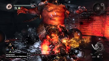 Nioh Alpha Demo - First Boss Fight Gameplay