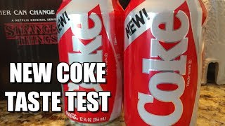 New Coke taste test, decades after it was discontinued!