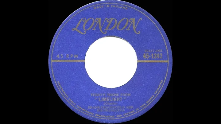 1953 HITS ARCHIVE: Terrys Theme from Limelight - F...