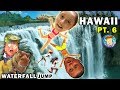 WATERFALL JUMPING KIDS! Epic Hiking Adventure @ Twin Falls Hawaii (FV Family Maui Trip Pt 6)