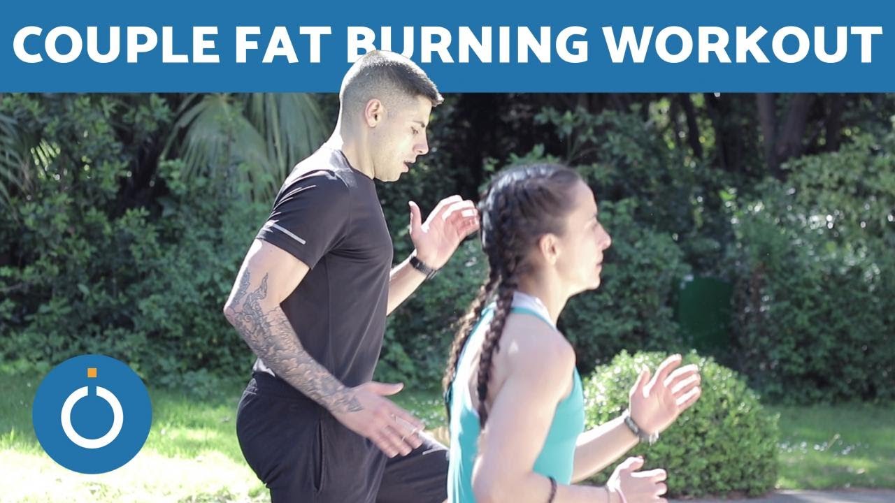 lose weight at home no gym COUPLE FITNESS 🤼♀️ Cardio FAT Burning Work Out