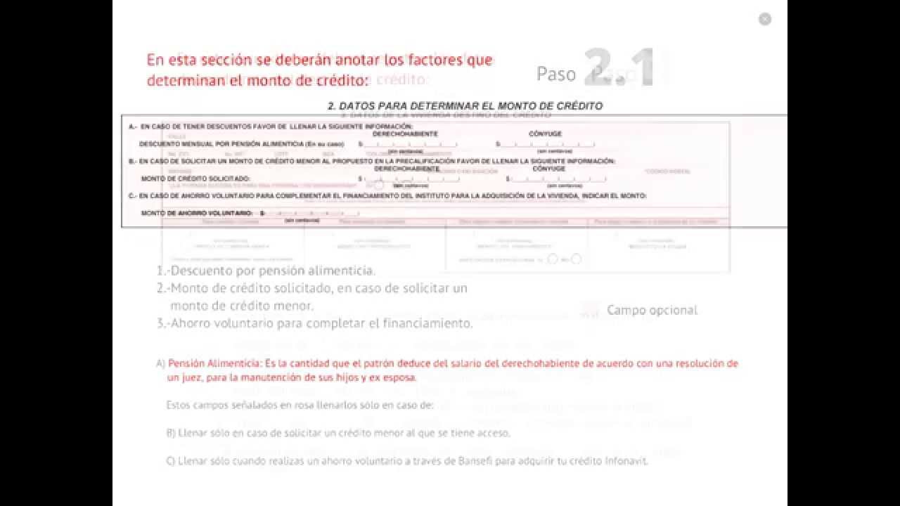 LLENAR UNA SOLICITID DE INSCRIPCIÓN DE CREDITO