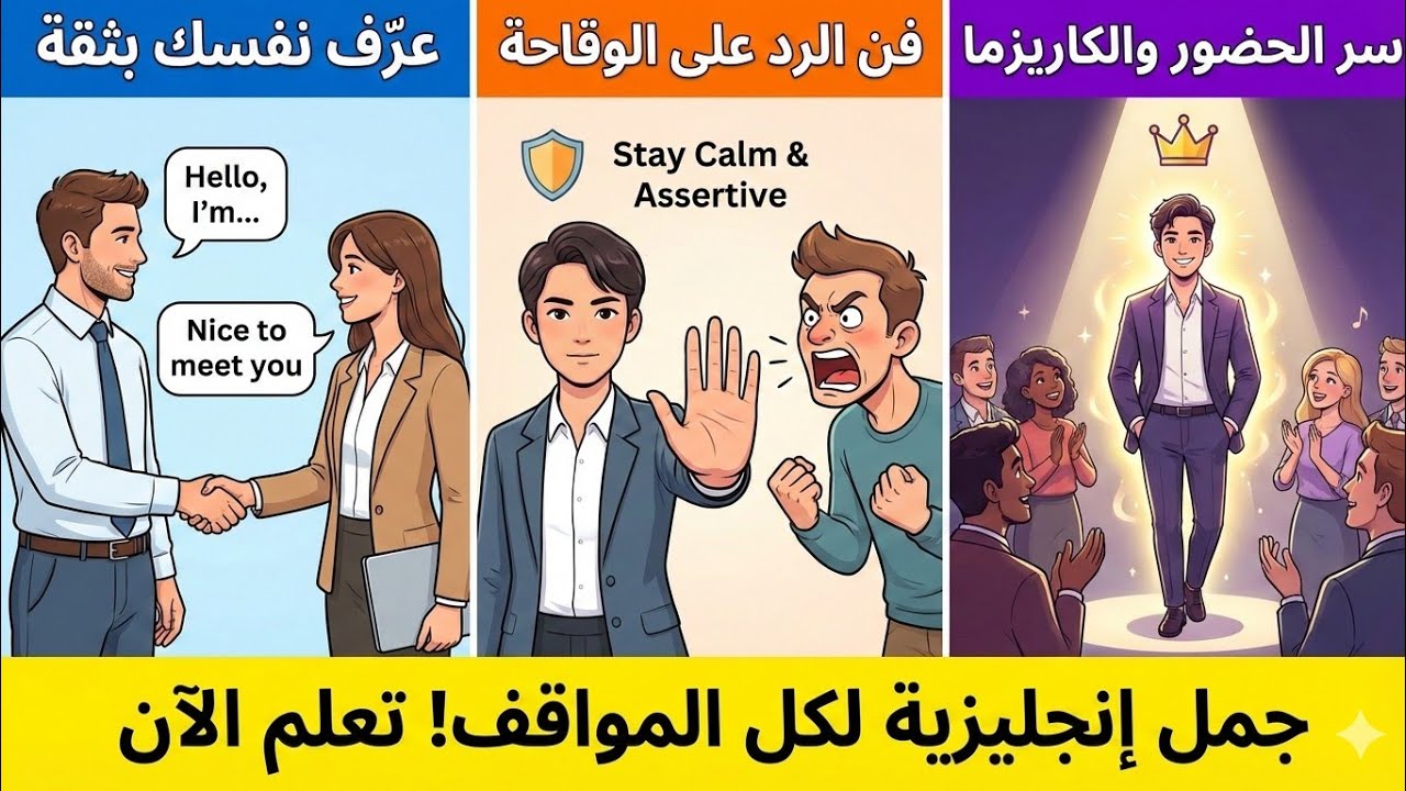 أنواع سحرية من الجمل الإنجليزية ستجعلك لتترك انطباعاً لا يُنسى